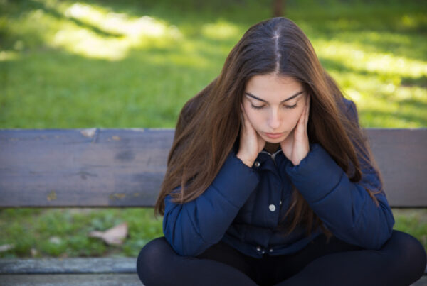 Performance anxiety in teens before sports tryouts and presentations