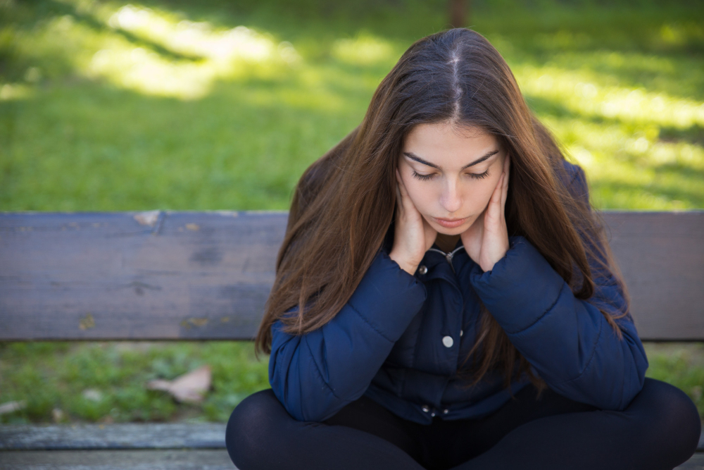 Performance anxiety in teens before sports tryouts and presentations