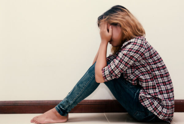 High school student-athlete managing anxiety and pressure