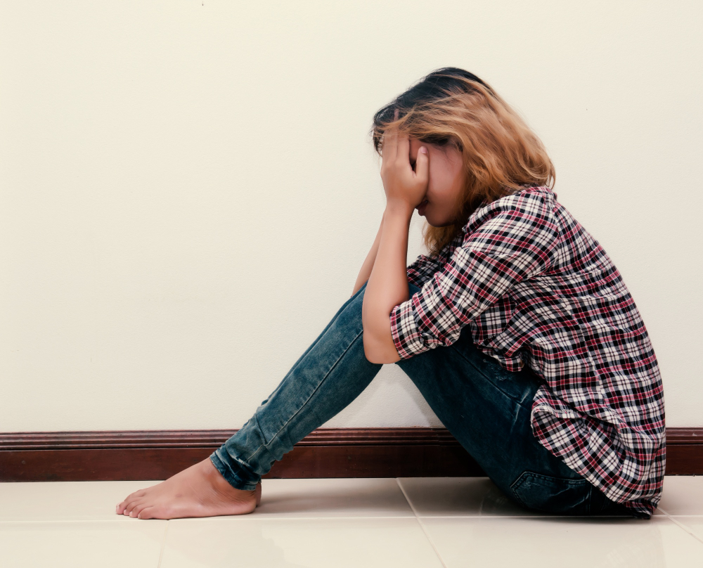 High school student-athlete managing anxiety and pressure